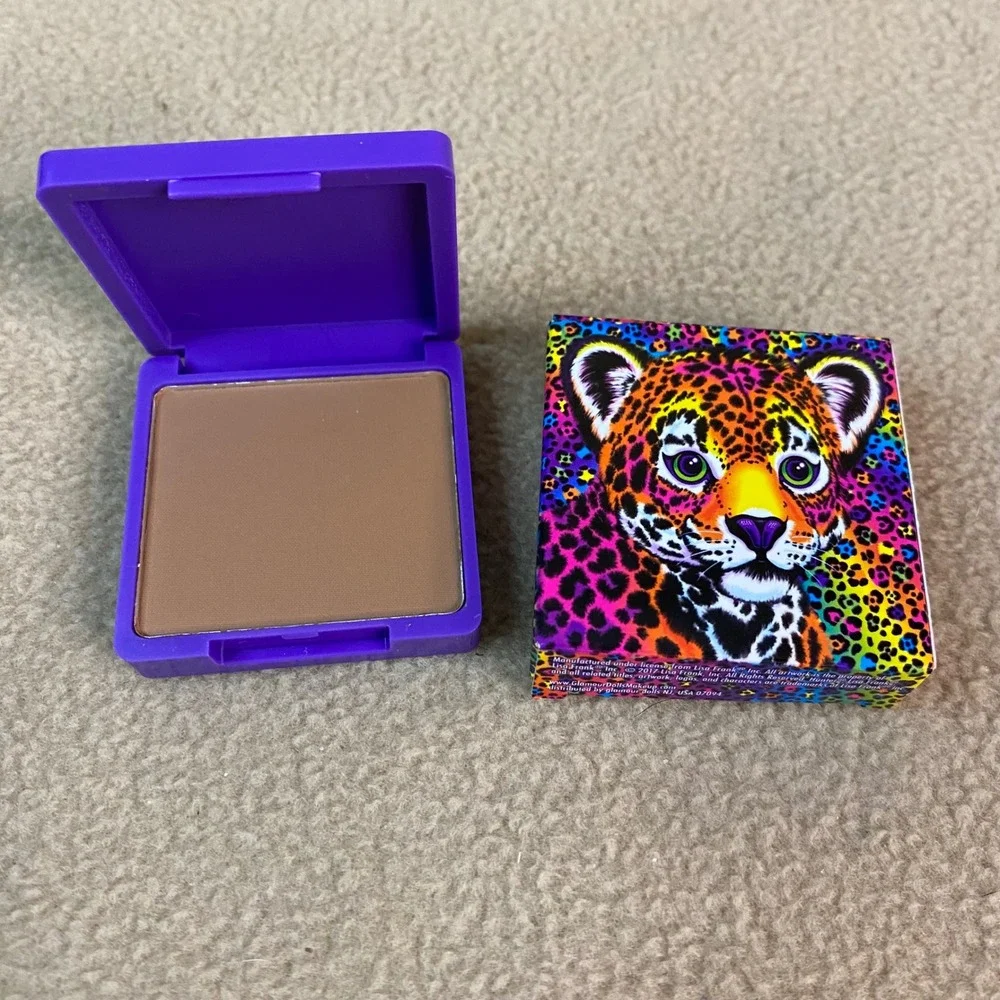 Lisa Frank Glamour Dolls Bitten & Bronzed Matte Bronzer Makeup Leopard Print New